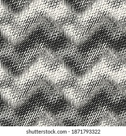Complejidad monocroma Textura Patrón de raya de chevron sin soldadura