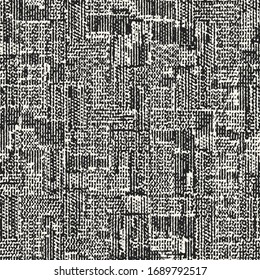 Monochrome Complexity Textured Distressed Subtle Patchwork Pattern