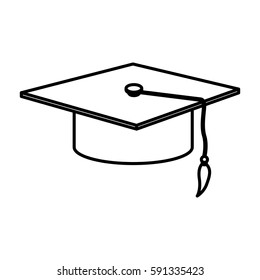 Graduation Cap Icon Stock Illustration 574914979