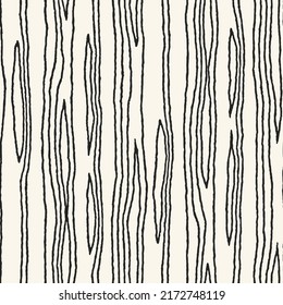 Monochrome Contour Wood Grain Textured Striped Pattern