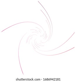 monochrome cyclic, cycle concentric rings. revolved spiral, vortex, whorl. abstract circular, radial loop shape, element