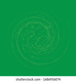 monochrome zyklische Zyklusringe, konzentrische Zyklusringe. Drehspirale, Wirbel, Kordel. abstrakter Kreislauf, Form der Radialschleife, Element