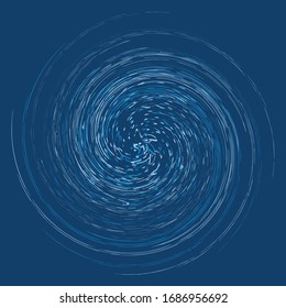 monochrome cyclic, cycle concentric rings. revolved spiral, vortex, whorl. abstract circular, radial loop shape, element