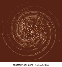 monochrome cyclic, cycle concentric rings. revolved spiral, vortex, whorl. abstract circular, radial loop shape, element