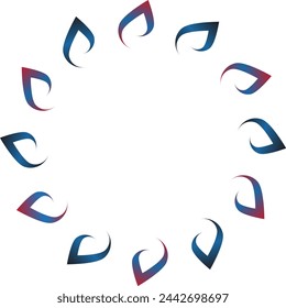 monochrome cyclic, cycle concentric rings. Monochrome cyclic, cycle concentric rings.
