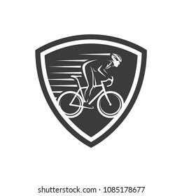 Monochrome cycling label 