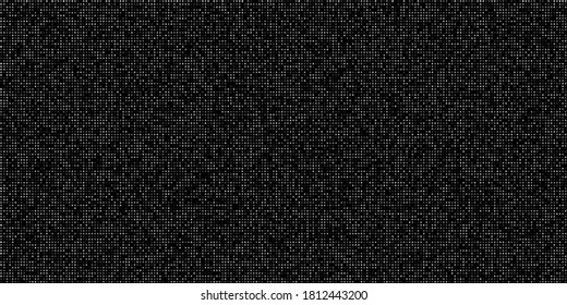 Monochrome dark geometric grid background Modern dark black abstract noise texture