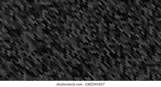 Monochrome dark geometric grid background Modern dark black abstract noise texture