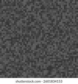Monochrome dark geometric grid background Modern dark black abstract noise texture Seamless Vector Illustration