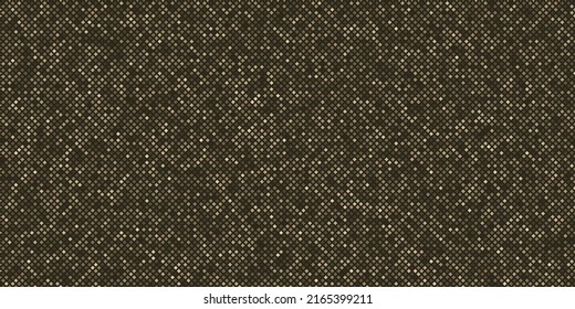 Monochrome dark golden geometric grid background Modern black abstract noise texture