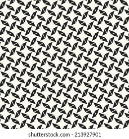 Monochrome Dashed Textured Modern Geometric Pattern