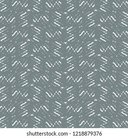 Monochrome decorative background with some geometric elements and zebra stripes. Textile pattern. Vector illustration.