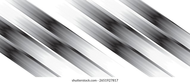 Linhas de falha diagonais monocromáticas formando um padrão abstrato dinâmico — perfeito para designs tecnológicos modernos, cenários nervosos ou composições visuais futuristas