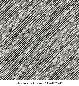 Monochrome Diagonal Herringbone Textured Pattern