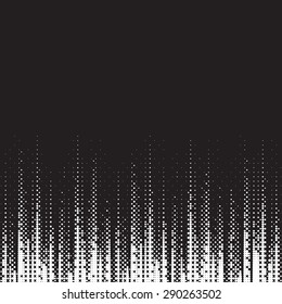Monochrome digital equalizer background