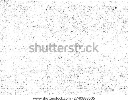Monochrome distressed background effect, vintage film grain surface, noisy charcoal speckles, minimalist paper texture, weathered overlay design, abstract grey speckled vector illustration art