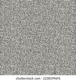 Monochrome Distressed Canvas Textured Pattern