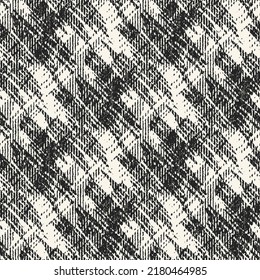 Motif Monochrome À Texture Écrasée
