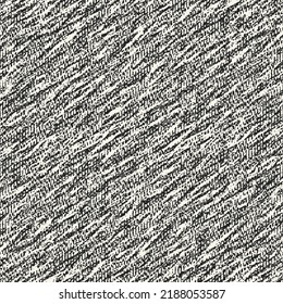 Monochrome Distressed Knit Textured Pattern