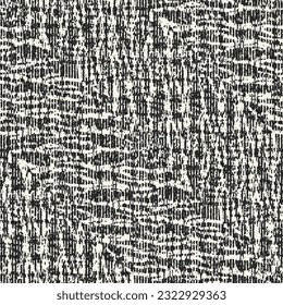 Monochrome Distressed Knit Textured Pattern