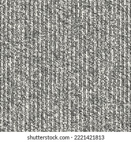 Monochrome Distressed Knit Textured Striped Pattern