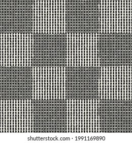 Monochrome gepresste Mesh strukturiertes, schnelles, nahtloses Muster