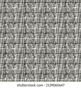 Patrón texturizado de malla alterada monocroma