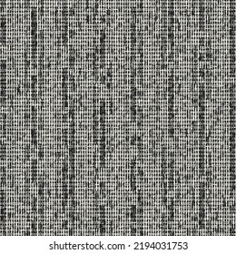 Monochrome Distressed Mesh Textured Pattern