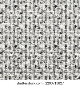 Patrón texturizado de malla alterada monocroma