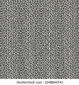 Monochrome Distressed Mesh Textured Pattern