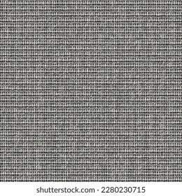Monochrome Distressed Mesh Textured Pattern