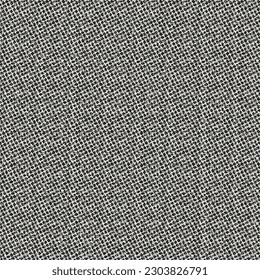 Monochrome Distressed Mesh Textured Pattern