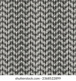Monochrome gepresste Mesh-Zigzag-Muster