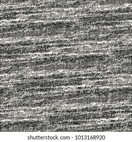 Monochrome Distressed Mottled Textured Subtle Striped Pattern
