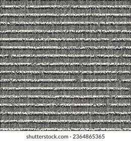 Motif breton à texture feutrée monochrome