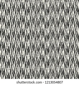 Monochrome Distressed Variegated Textured Background. Seamless Pattern.