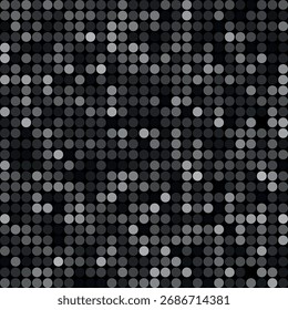 monochrome dot pattern background vector design