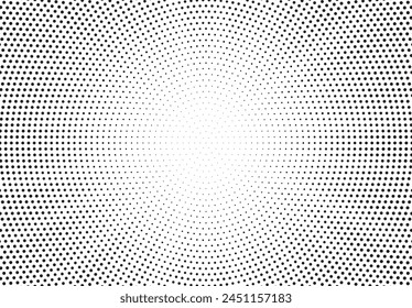 Fondo de puntos monocromo. Textura de fundido. Fondo de arte Pop de Antiguas. Grunge Superposición en blanco y negro. Ilustración vectorial
