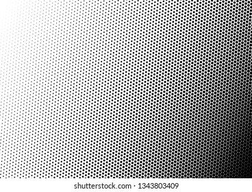 Monochrome Dots Background. Grunge Pattern. Points Backdrop. Vintage Pop-art Overlay. Vector illustration