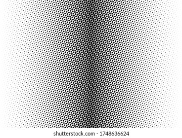 Monochrome Dots Background. Halftone Texture. Abstract Overlay. Grunge Pattern. Vector illustration