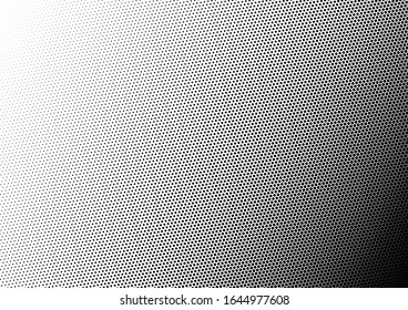 Monochrome Dots Background. Vintage Overlay. Gradient Texture. Pop-art Modern Backdrop. Vector illustration