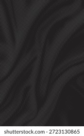 Fondo Abstractas de degradado punteado monocromo