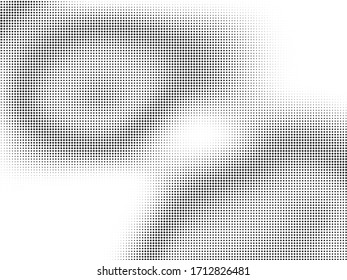 
Monochrome dotted pattern. Vector modern futuristic texture for labels and stickers, business cards, postcards, posters and websites. Abstract vector halftone dotted background.