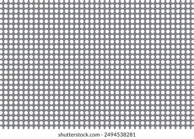 Punteado monocromo, patrón de lunares. Vector sin costuras.