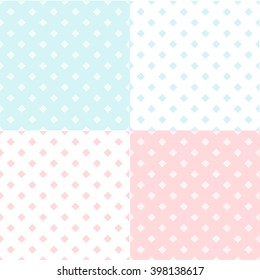 Monochrome dotted, polka dot pattern. Seamless Vector EPS10, Great for any use.