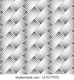 Monochrome  dotted seamless pattern