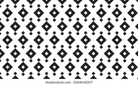 Monochrome elegance geometric harmony black and white illusion