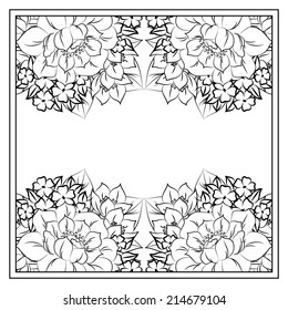 Monochrome element to design your text