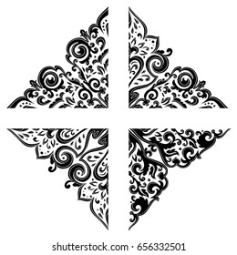 Monochrome element to design your text