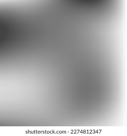 Monochrome Empty Dark Liquid Gradient Mesh. Smooth Grey Black Minimal Design Picture. White Metallic Vector Trendy Gradient Backdrop. Digital Aluminium Watercolor Silver Blurry Background.